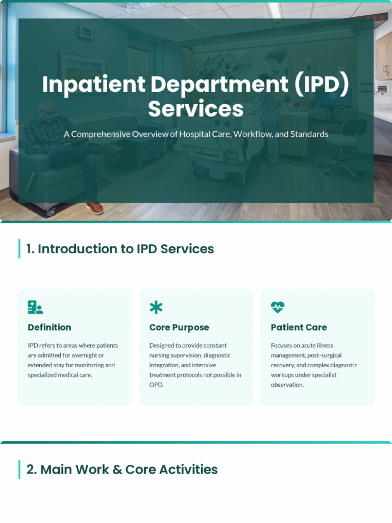 IPD Hospital Services | PDF