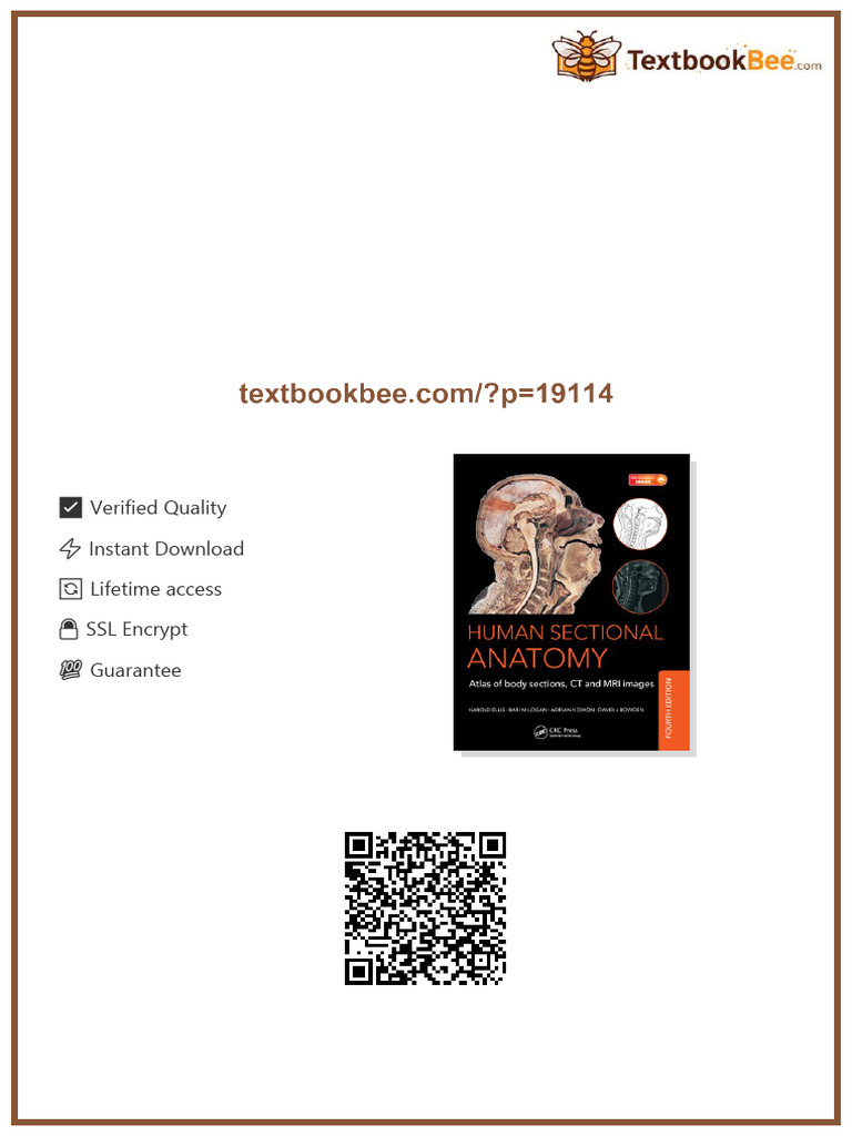 Human sectional anatomy atlas of body sections CT and MRI images 4th ...