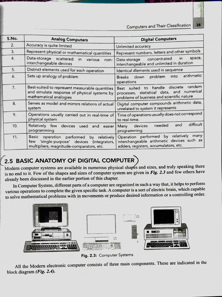{CLASSIFICATON OF COMPUTERS} | PDF
