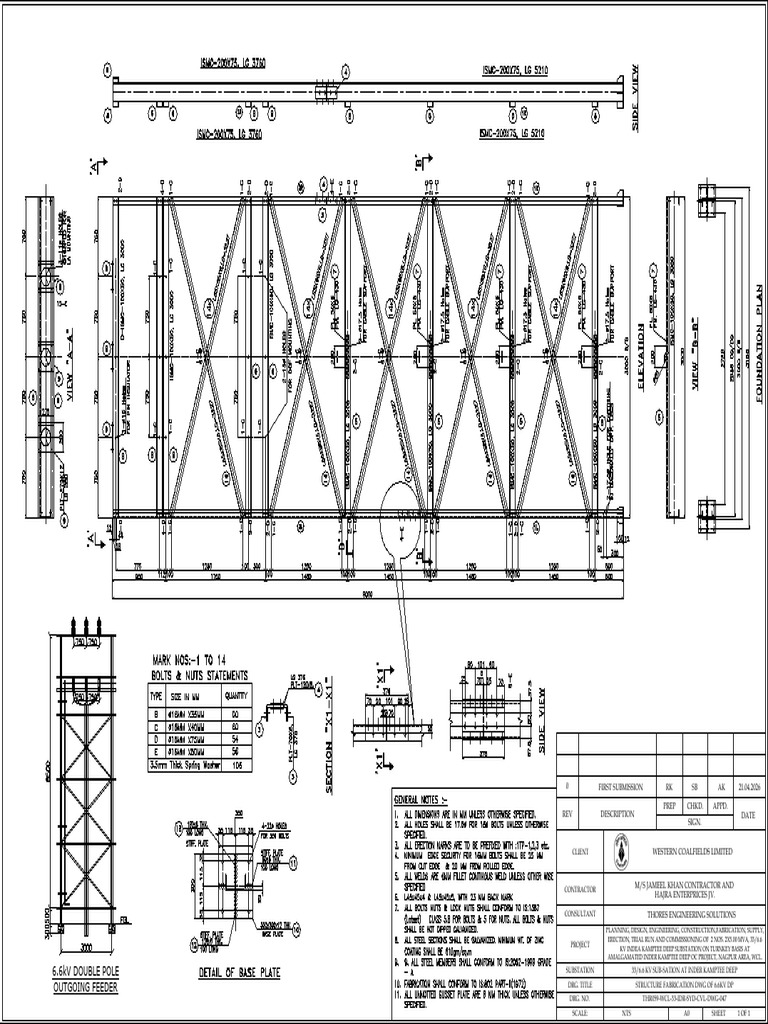Double Pole Structure | PDF