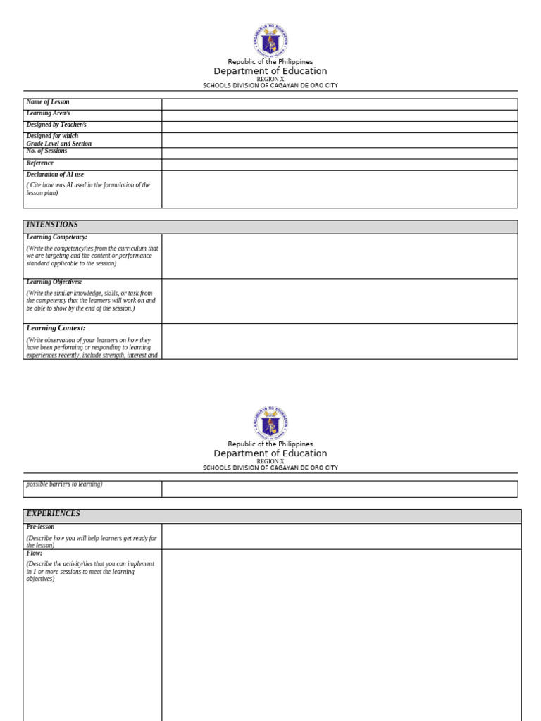 New-DLL-Template | PDF | Learning | Educational Assessment