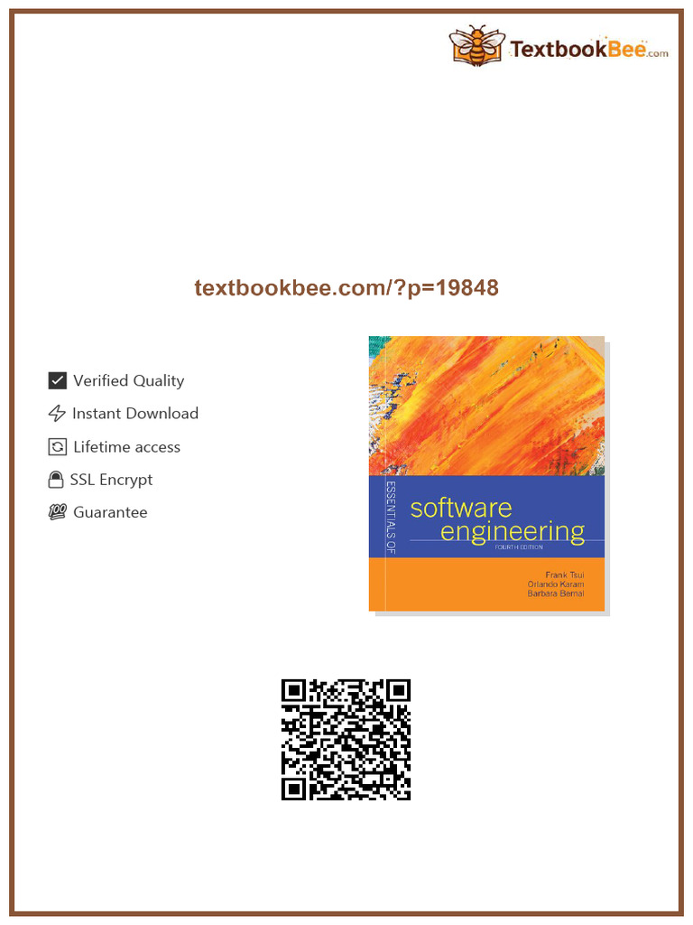 Essentials of software engineering 4th Edition by Barbara Bernal, Frank ...