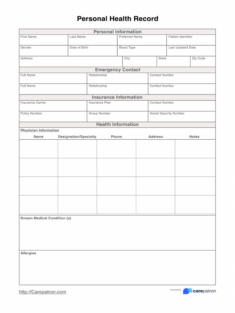 Medical Record | PDF