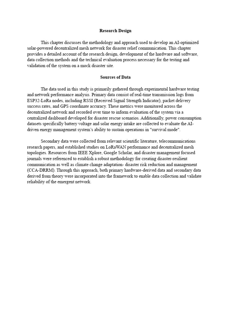 Research Design and Data Sources | PDF
