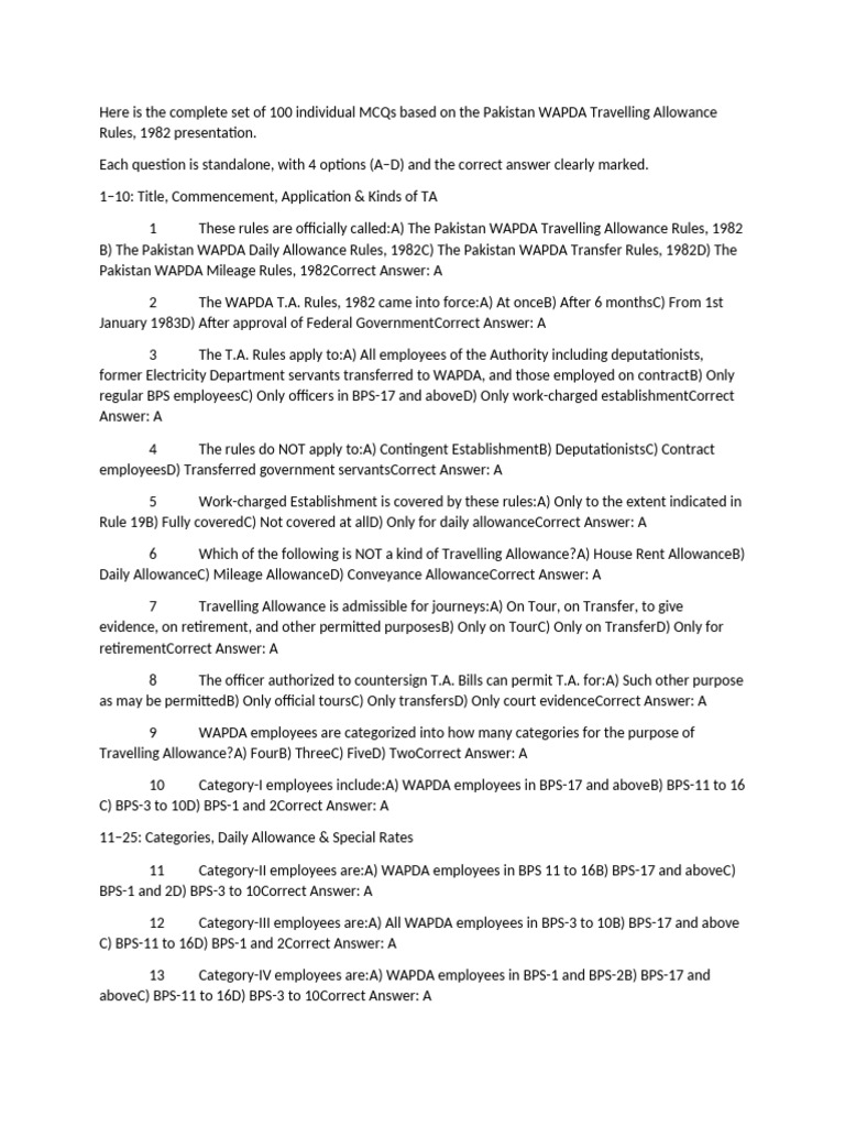 TA Rules | PDF | Fare | Fuel Economy In Automobiles