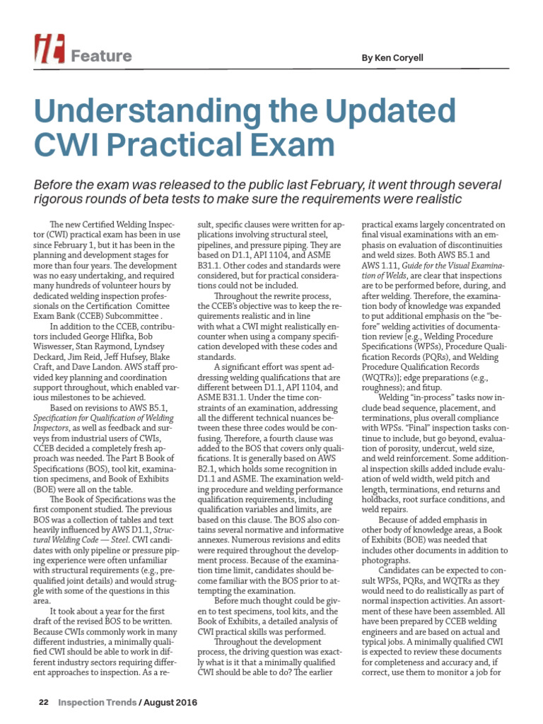 Understanding CWI Practical | PDF | Joining | Electric Heating