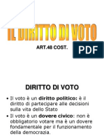 Il Diritto Di Voto