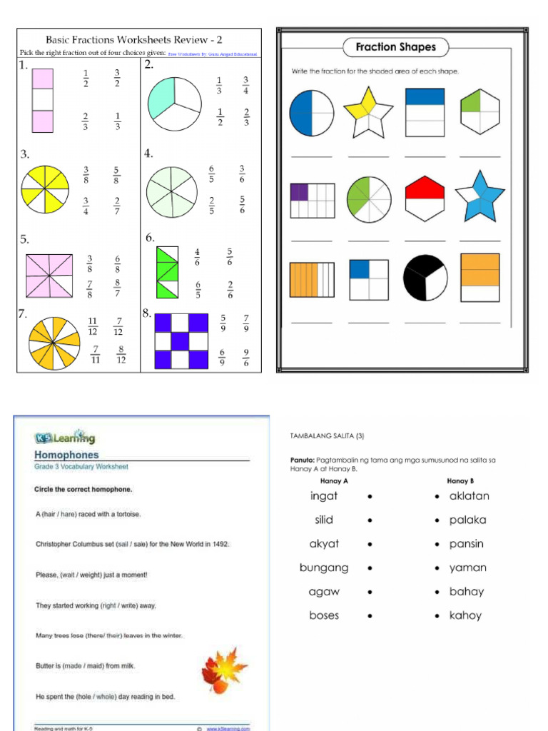 Worksheets | PDF