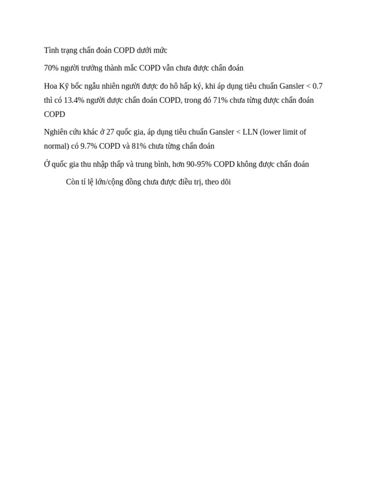 COPD Script | PDF