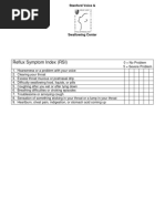 Reflux Severity Index Patient Questionnaire | PDF | Gastroesophageal ...