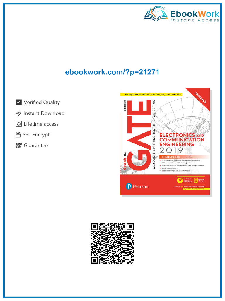 GATE 2019 Electronics and Communication Engineering Trishna Knowledge ...