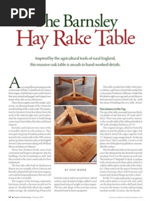 Barnsley Table