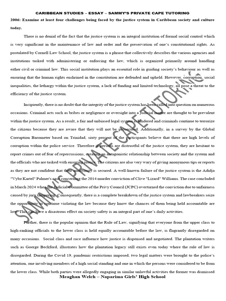 Challenges of the Justice System | PDF | Death Row | Corruption
