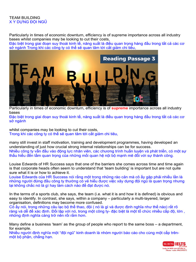Team Building | PDF