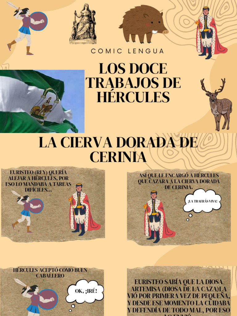 Los 12 trabajos de Hercules | PDF