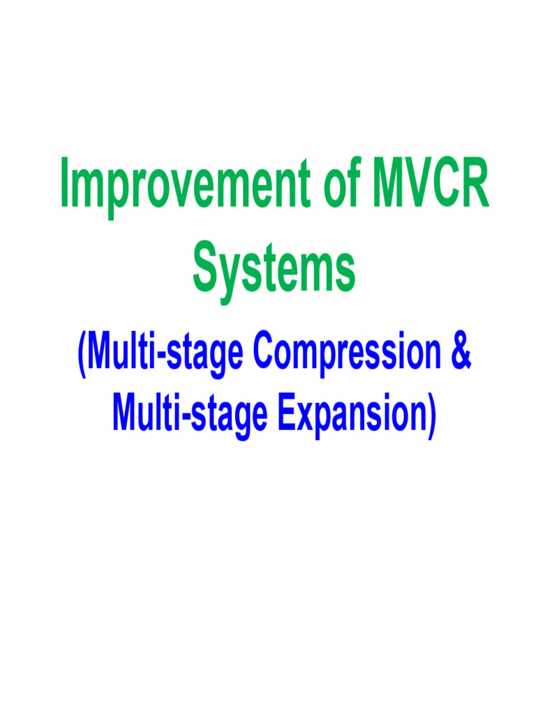 02 Improvement of MVCR Systems | PDF