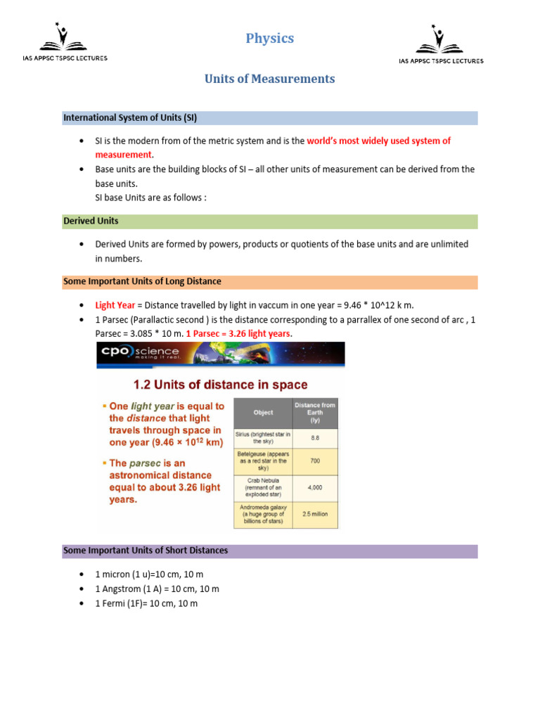 Physics | PDF | Distance | Weight