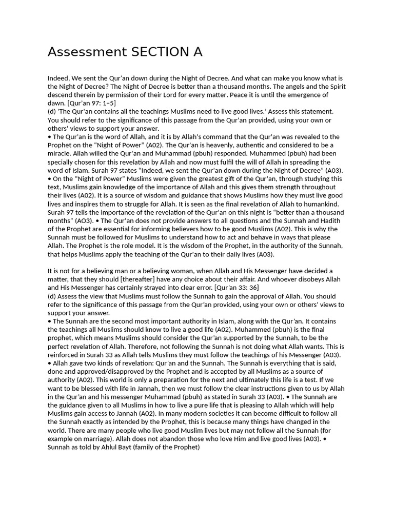 Islamic Asses | PDF | Prophets And Messengers In Islam | Quran