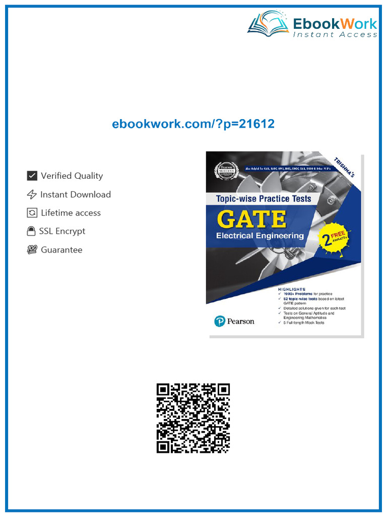 GATE Electrical Engineering Topic-wise Practice Tests - Trishna ...