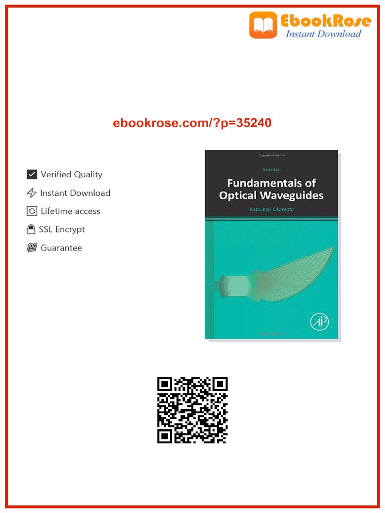 Download Fundamentals of Optical Waveguides 3rd Edition Katsunari ...