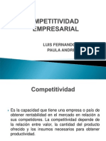 Diapositivas de Competitividad