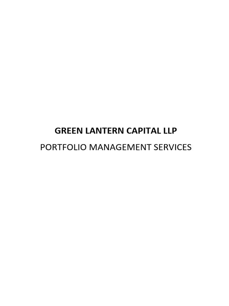 Green Lantern Capital LLP_Disclosure Document - 31.10.2025 (1) | PDF ...