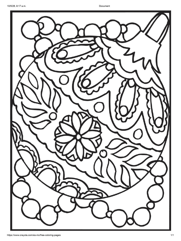 Diseños Para Colorear de Descarga Gratuita 4 | PDF