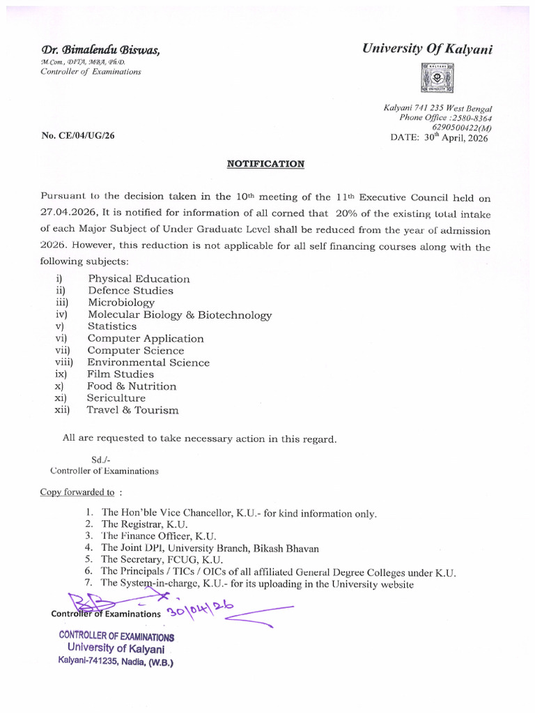 Notification | PDF
