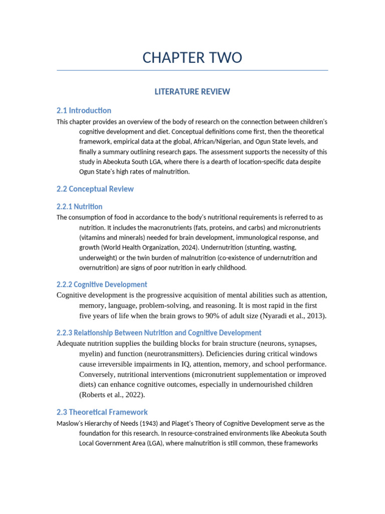 Chapter 2 Literature Review | PDF