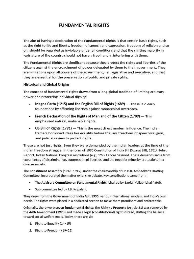Fundamental Right (Article 12) | PDF | Justice | Crime & Violence