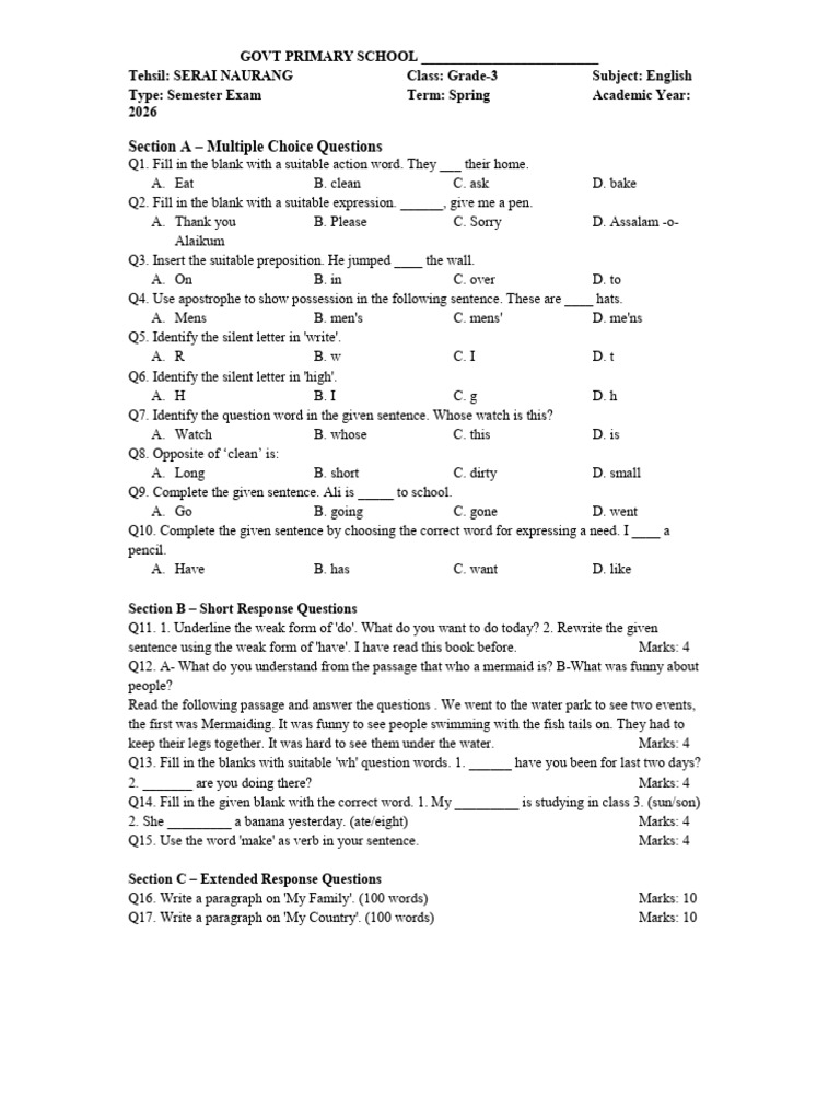 Sba English 3rd | PDF | Linguistics | Language Mechanics