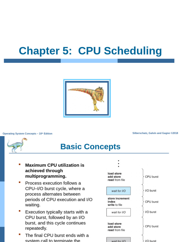 ch5 | PDF | Scheduling (Computing) | Process (Computing)