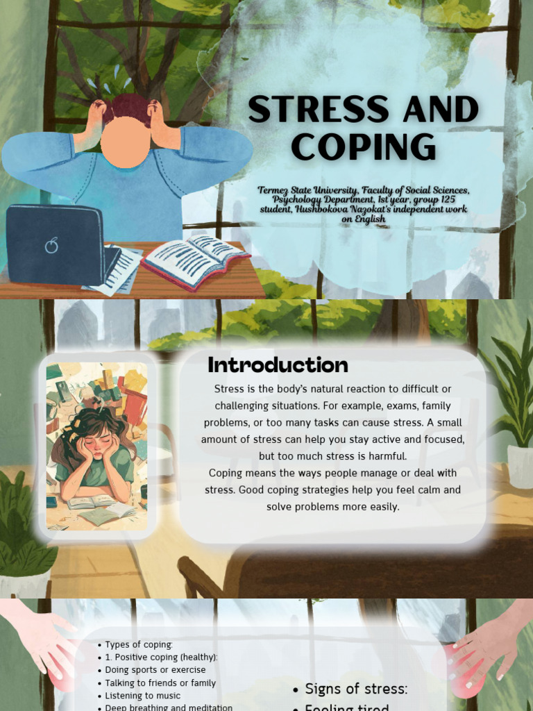 Stress and Coping 20260420 083318 0000 Compress | PDF | Stress (Biology ...