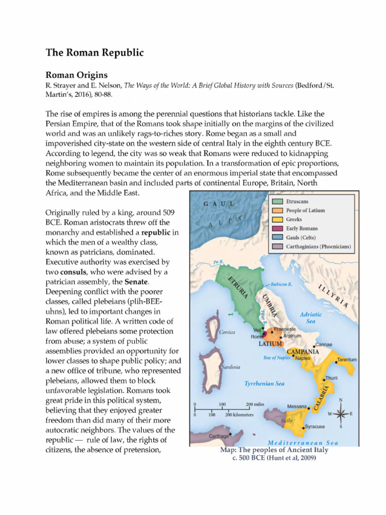 Rome Republic Readable Version | PDF | Carthage | Roman Republic