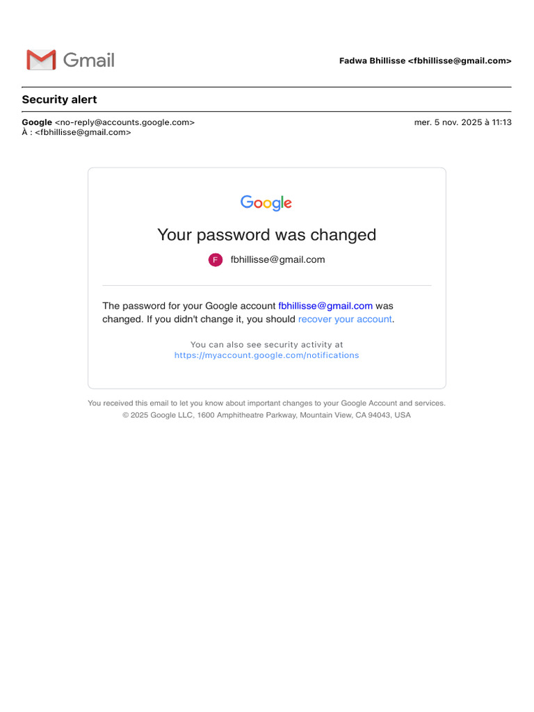 Security Alert | PDF