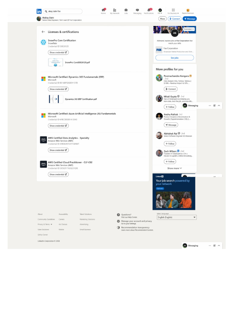 Certifications | PDF