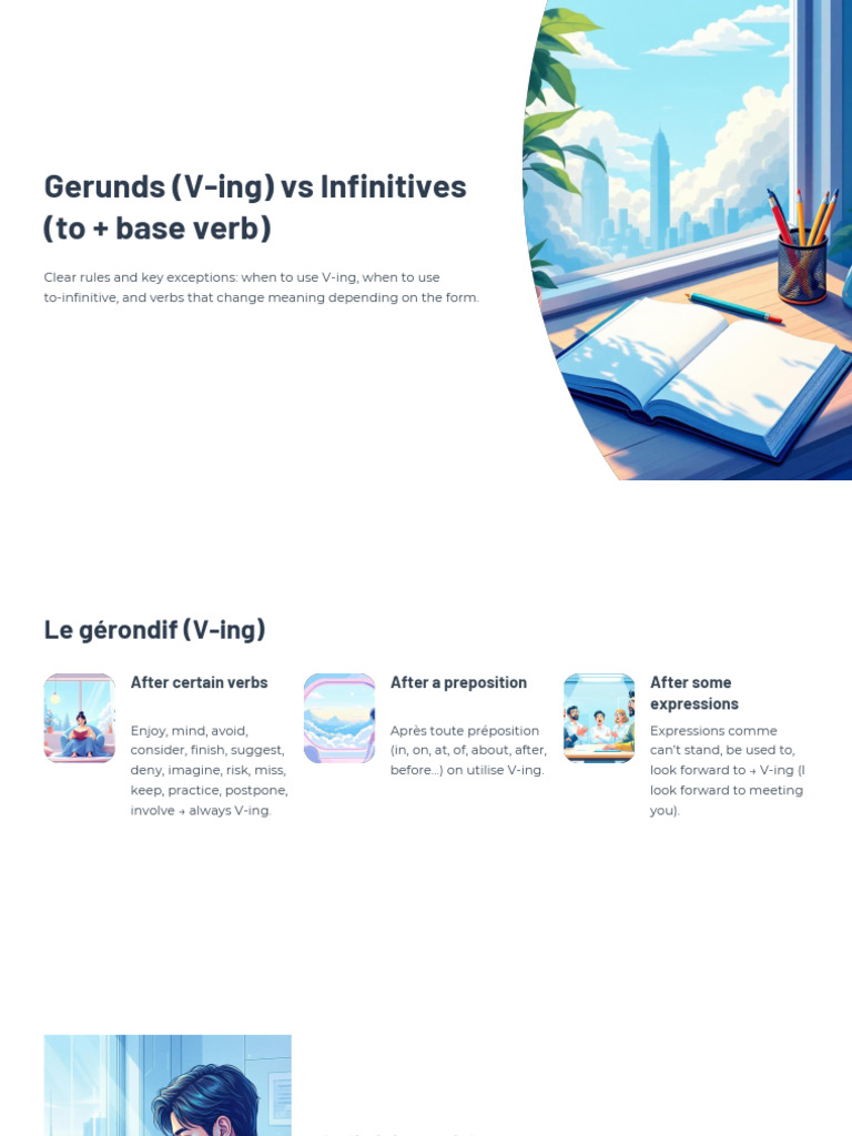 Gerund and Compound Words With -Ever | PDF | Verb | Clause