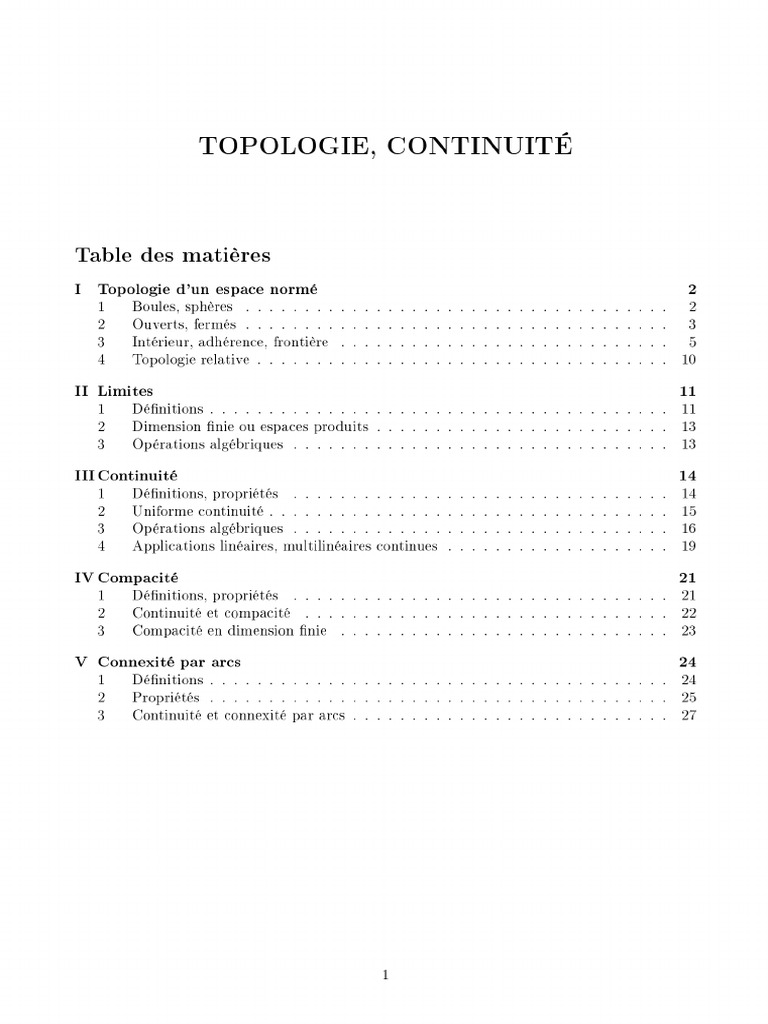 CH8_Topologie | PDF
