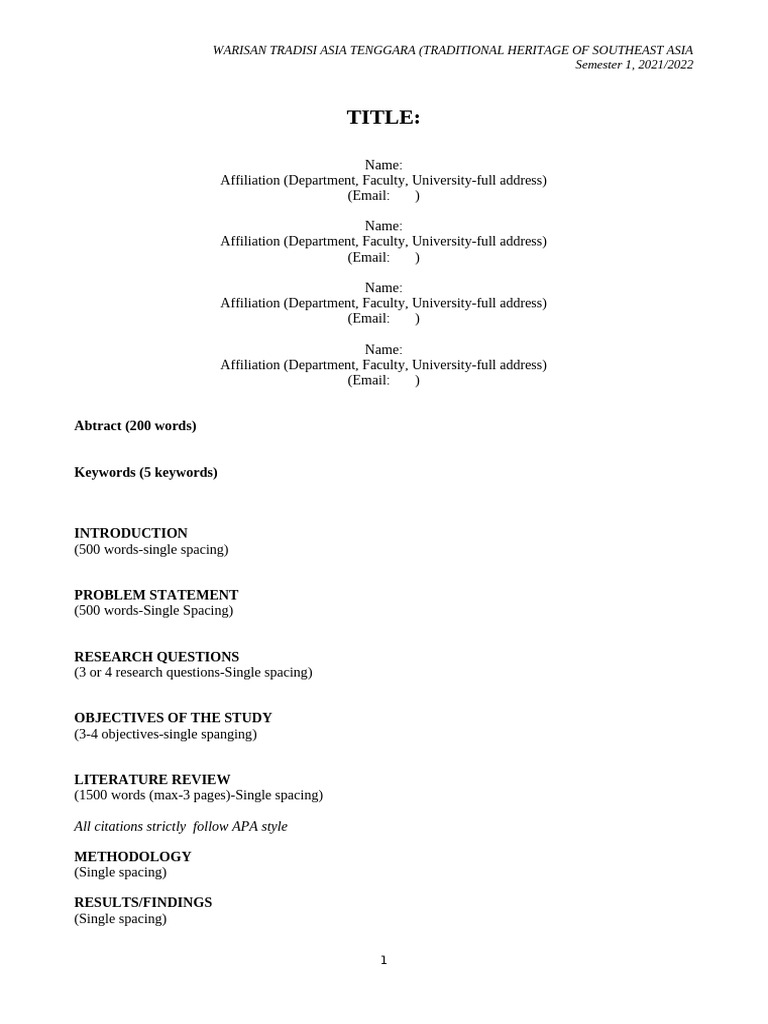 Aif3011 Journal Paper-template | PDF