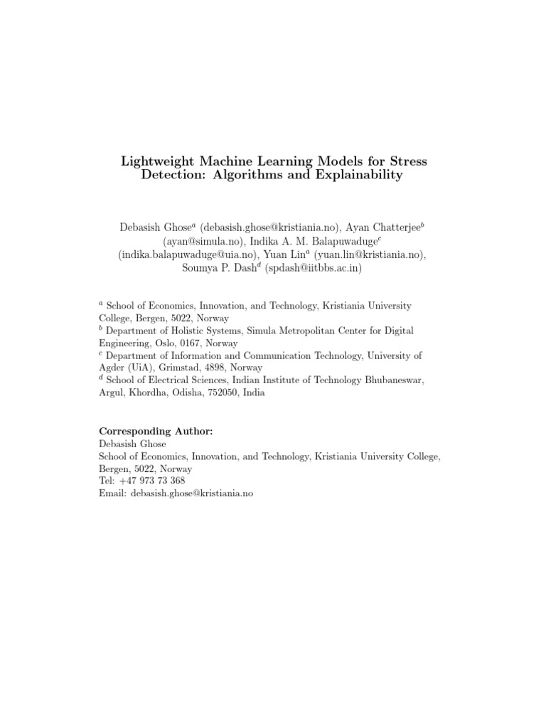 Lightweight Machine Learning Updated | PDF | Machine Learning ...