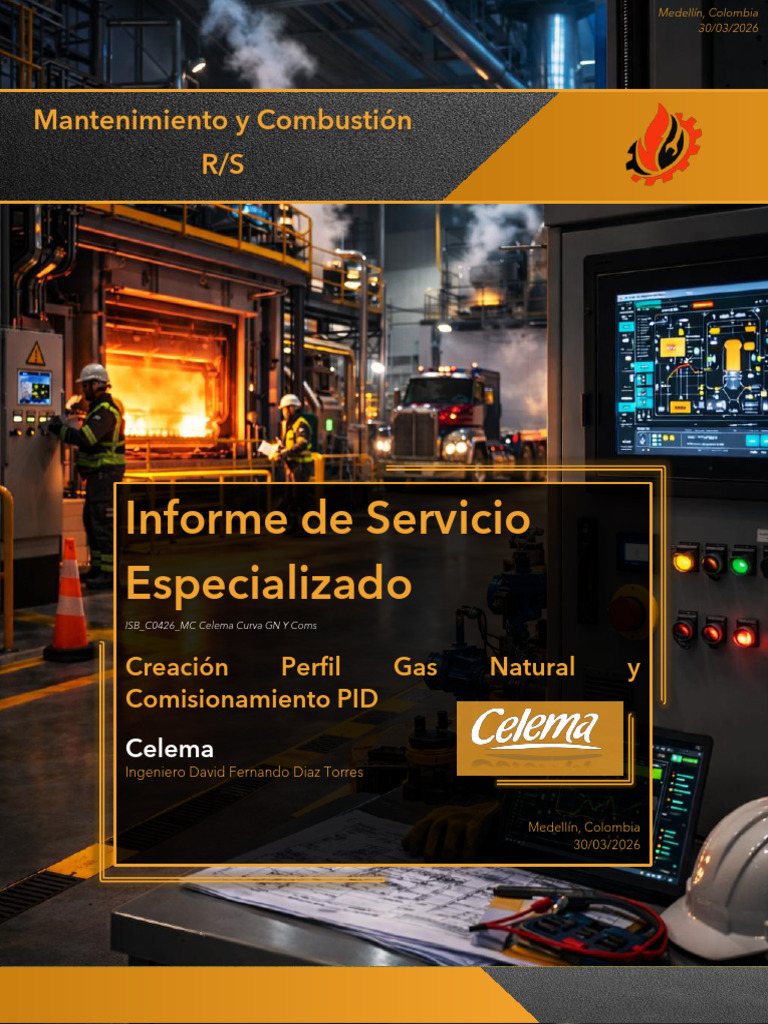 ISB_C0426_MC Celema Curva GN y Coms | PDF | Combustión | Automatización