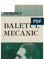 Cezar Petrescu - Baletul Mecanic