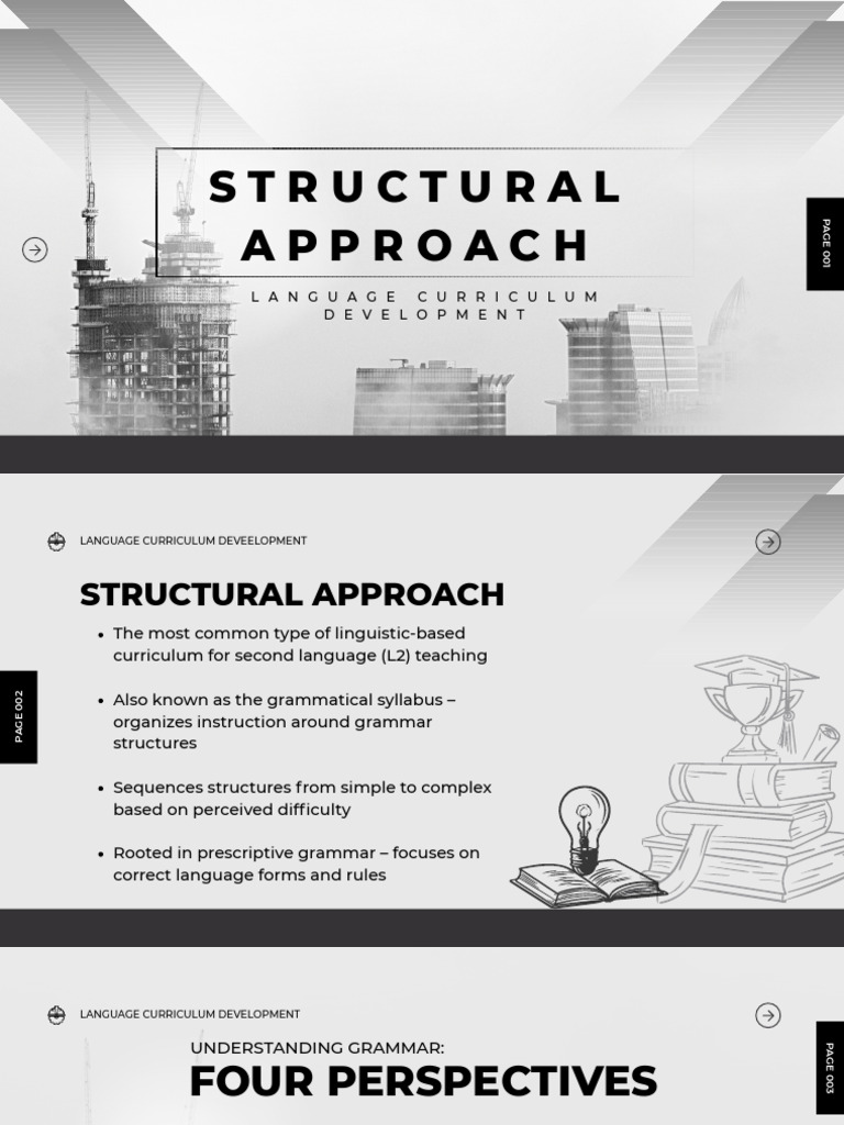 Structural Approach | PDF | Grammar | Curriculum