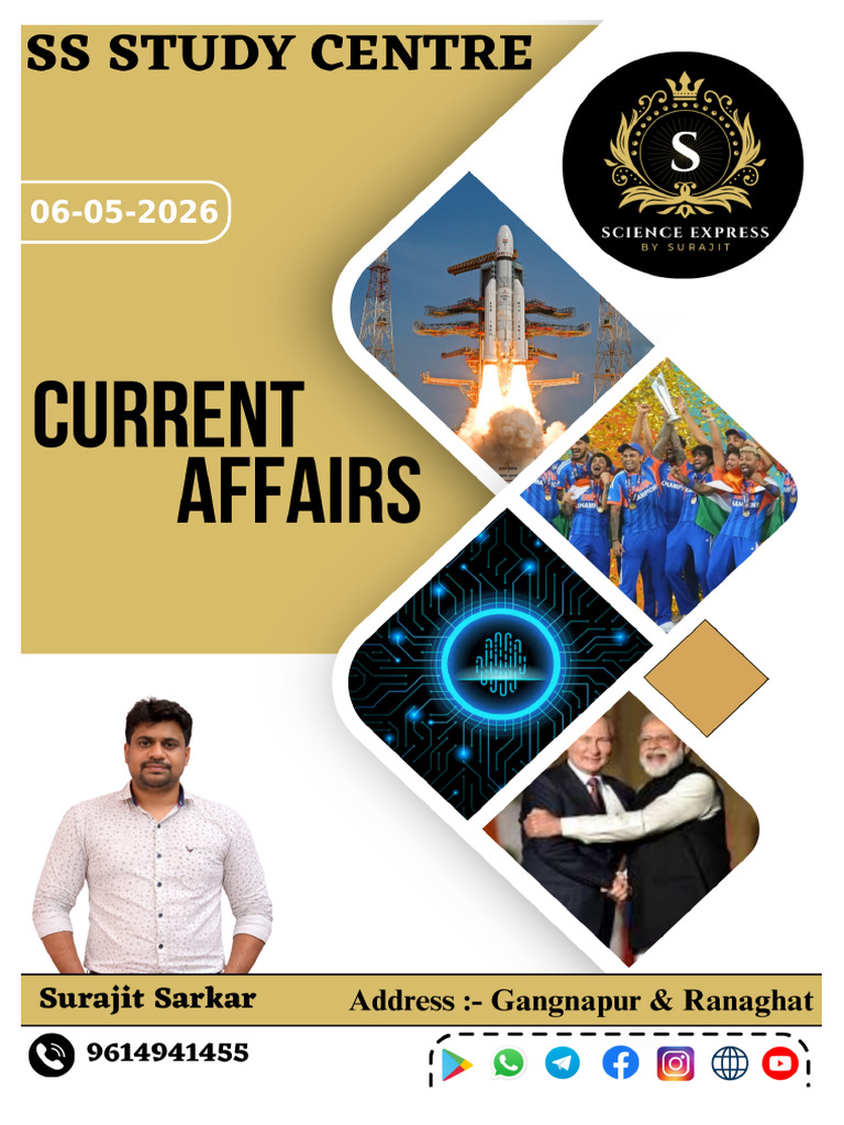 SS Study Centre-06!05!2026 | PDF