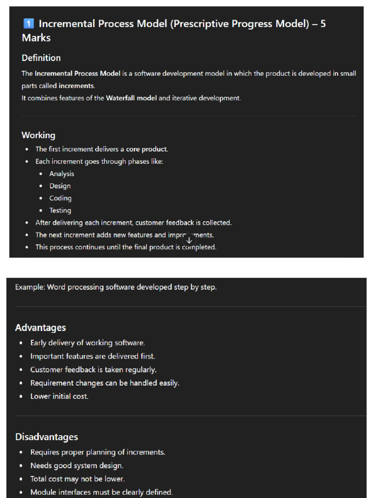 Incremental and RAD Model | PDF