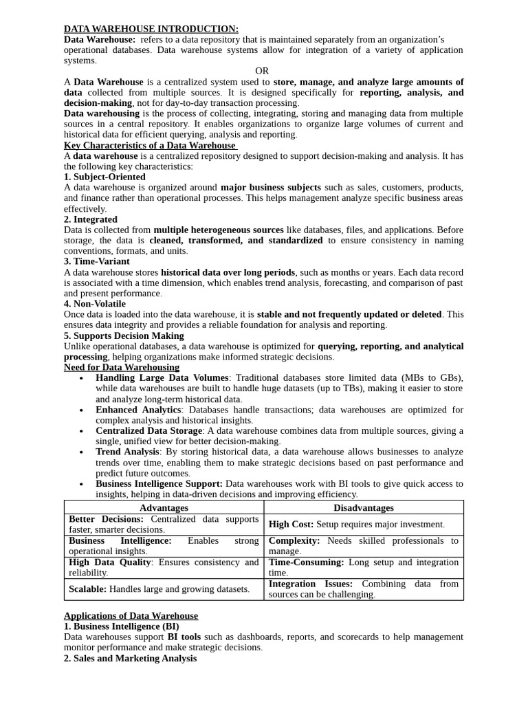 FDS UNIT 2 | PDF