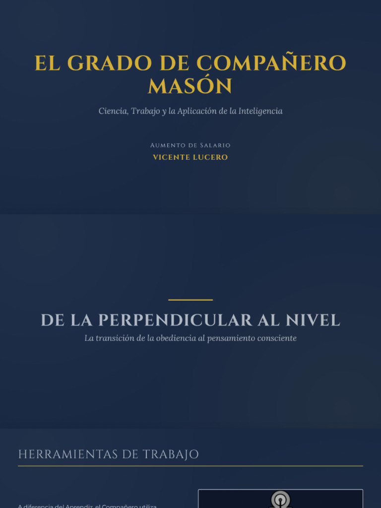 El Grado de Compañero Masón | PDF
