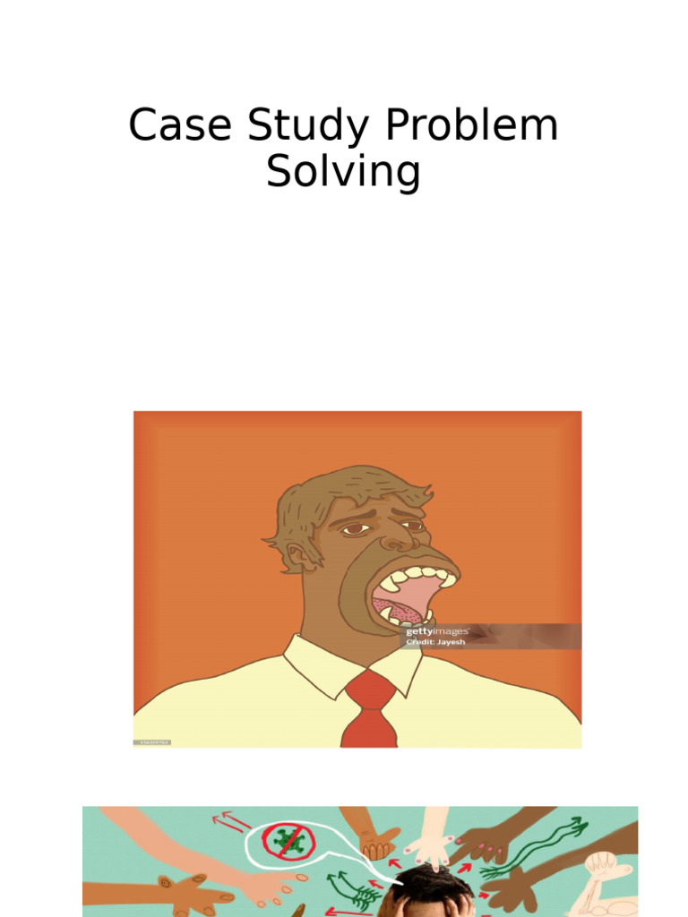 Case Study of Problem Solving | PDF