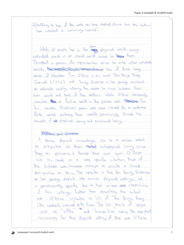 Paper+2+Example+B+Writing | PDF