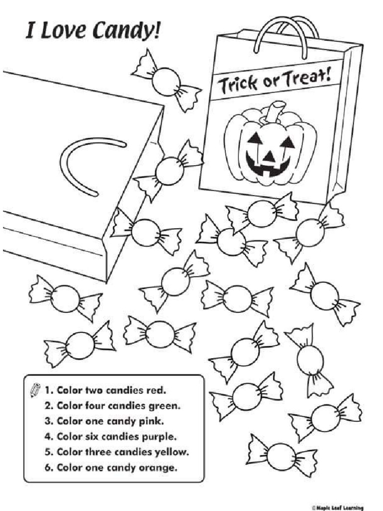 Candy Coloring | PDF